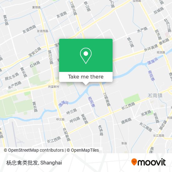 杨忠禽类批发 map
