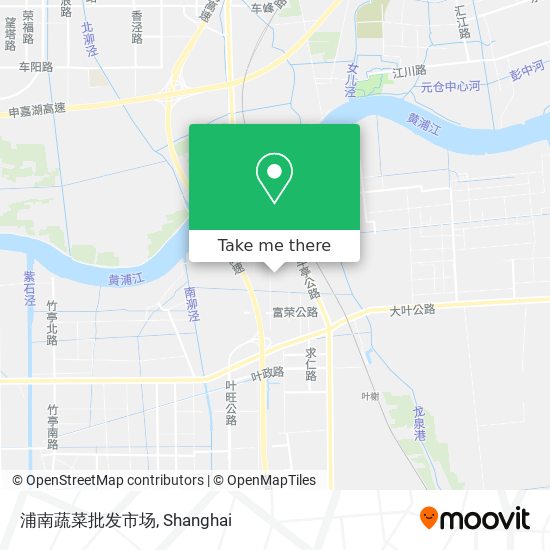浦南蔬菜批发市场 map