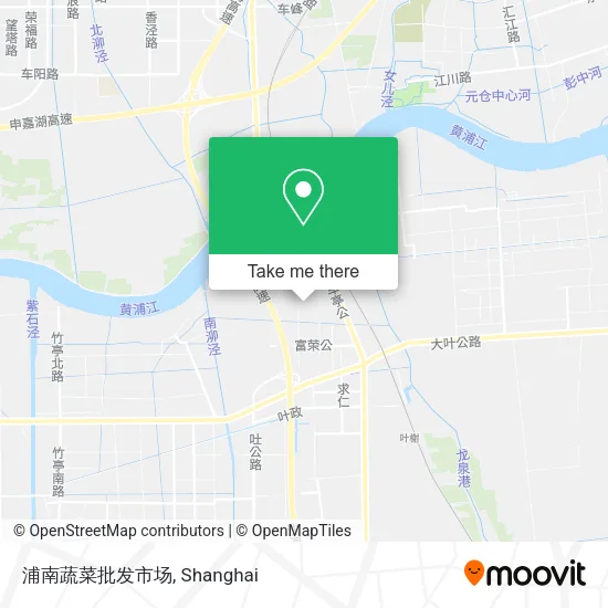 浦南蔬菜批发市场 map