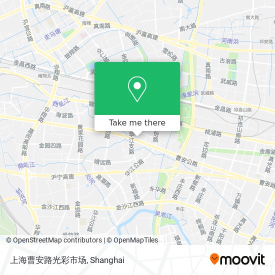 上海曹安路光彩市场 map