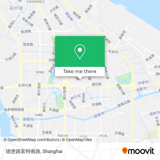 德堡路富特南路 map