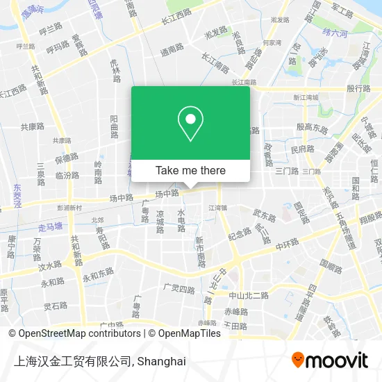 上海汉金工贸有限公司 map