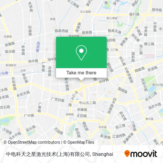中电科天之星激光技术(上海)有限公司 map