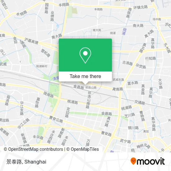 景泰路 map