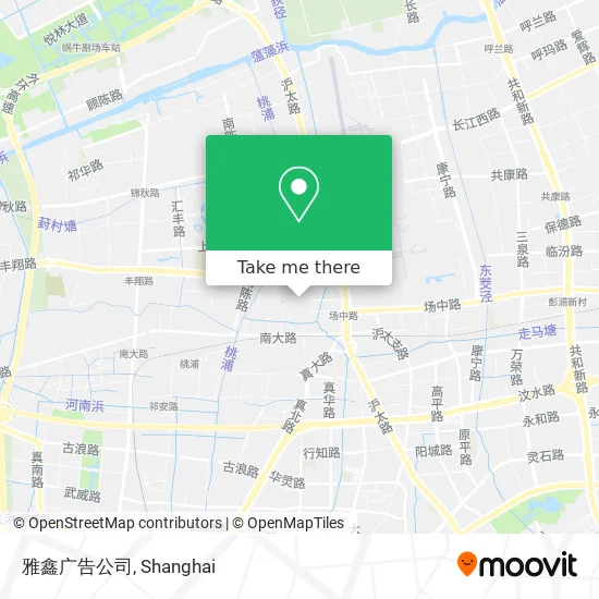 雅鑫广告公司 map