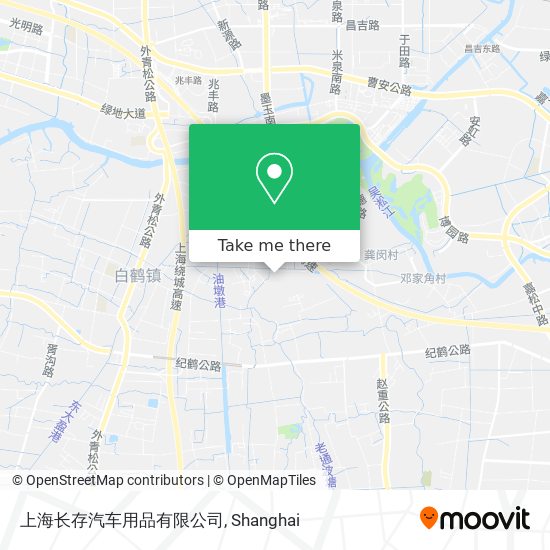 上海长存汽车用品有限公司 map