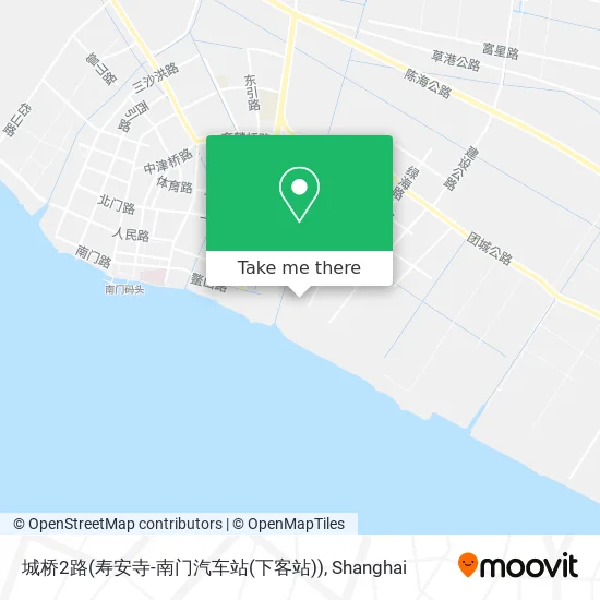 城桥2路(寿安寺-南门汽车站(下客站)) map