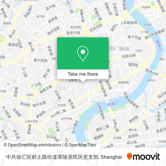 中共徐汇区斜土路街道茶陵居民区党支部 map