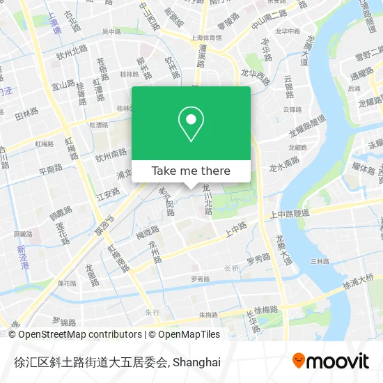 徐汇区斜土路街道大五居委会 map