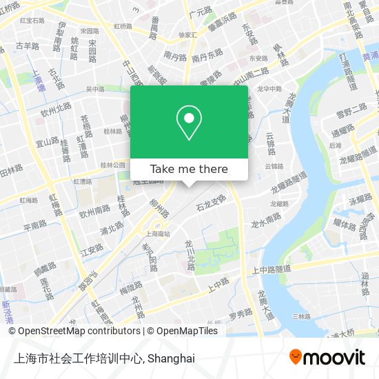 上海市社会工作培训中心 map