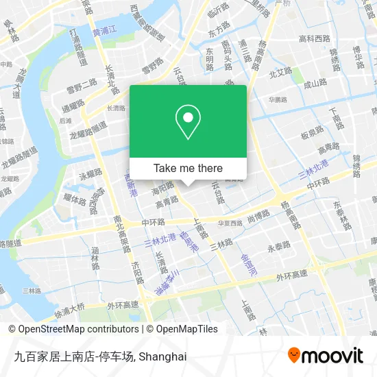 九百家居上南店-停车场 map