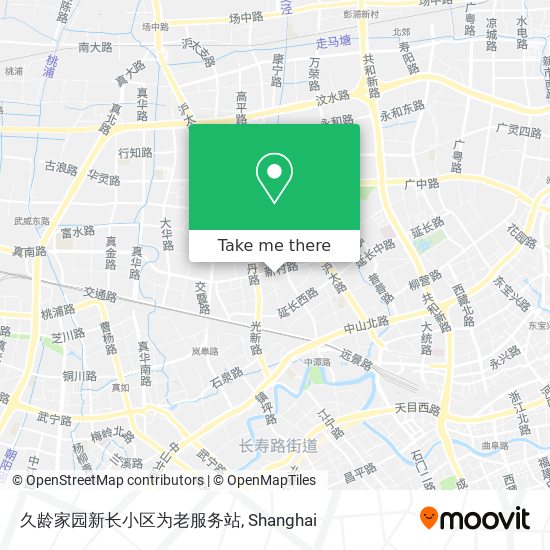 久龄家园新长小区为老服务站 map