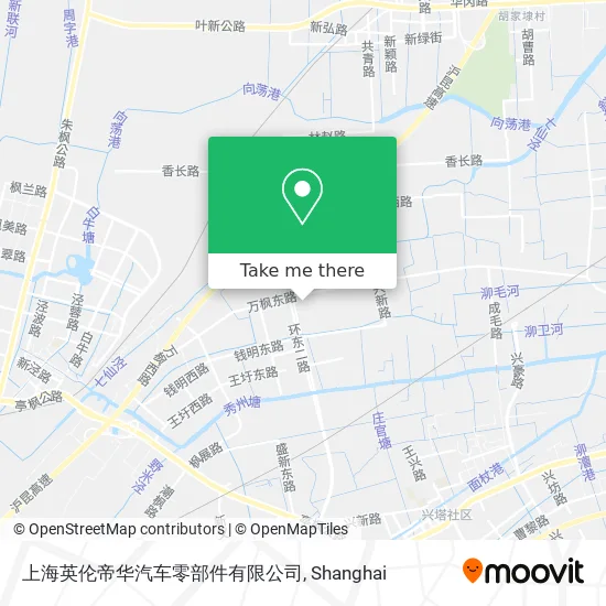 上海英伦帝华汽车零部件有限公司 map