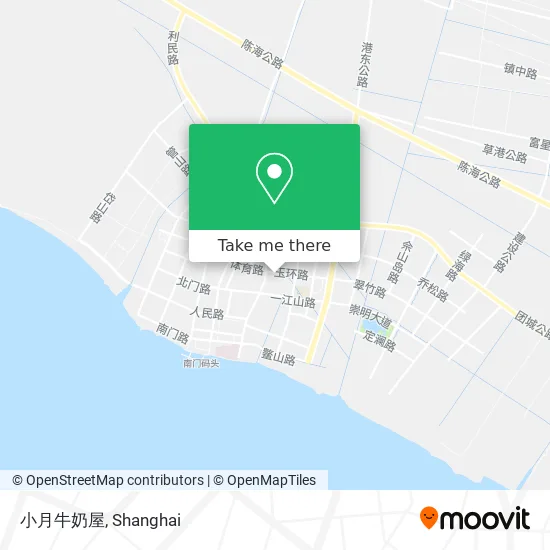 小月牛奶屋 map