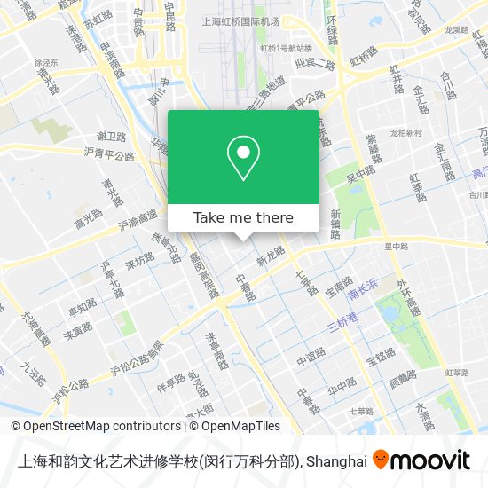 上海和韵文化艺术进修学校(闵行万科分部) map