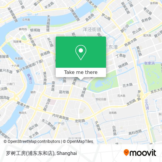 罗树工房(浦东东和店) map