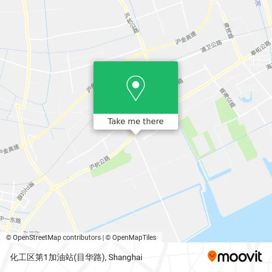 化工区第1加油站(目华路) map