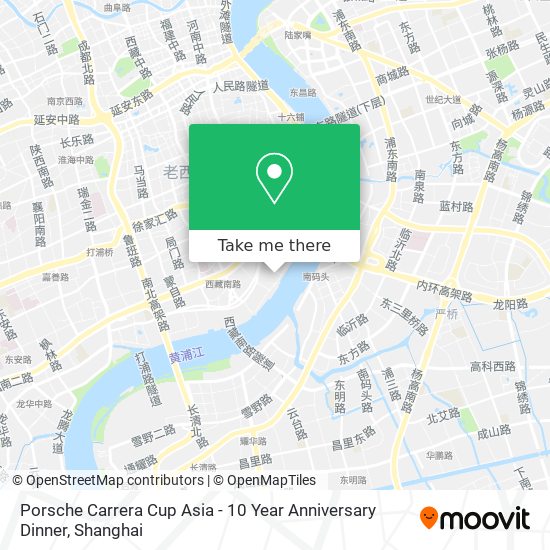 Porsche Carrera Cup Asia - 10 Year Anniversary Dinner map