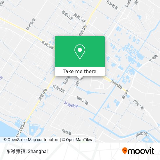 东滩雍禧 map