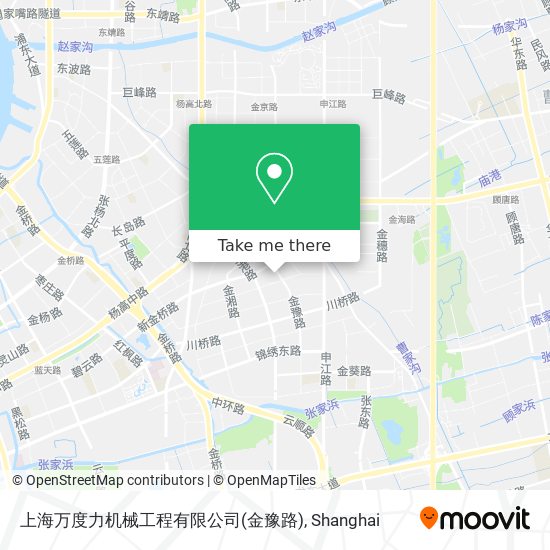 上海万度力机械工程有限公司(金豫路) map