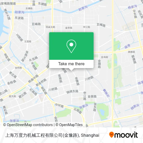 上海万度力机械工程有限公司(金豫路) map