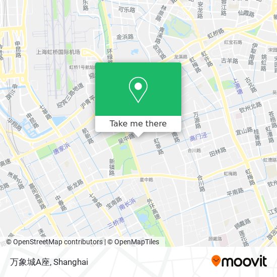 万象城A座 map