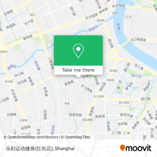 乐刻运动健身(红街店) map