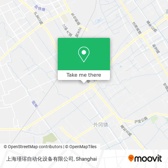 上海瑾瑢自动化设备有限公司 map