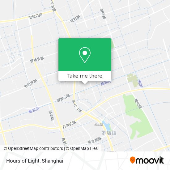 Hours of Light map