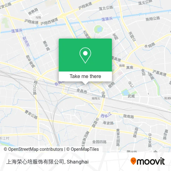 上海荣心培服饰有限公司 map