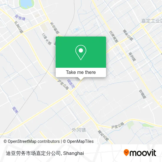 迪亚劳务市场嘉定分公司 map