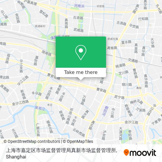 上海市嘉定区市场监督管理局真新市场监督管理所 map