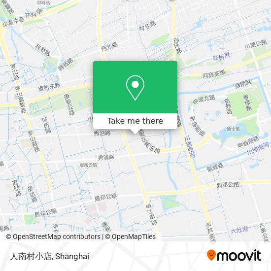 人南村小店 map