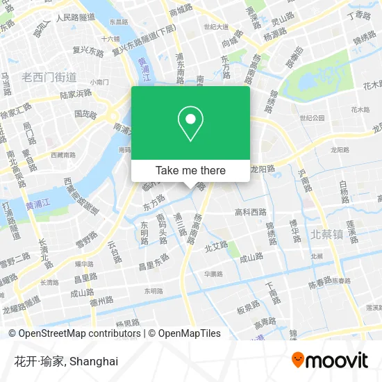 花开·瑜家 map