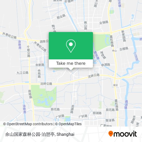 佘山国家森林公园-泊憩亭 map