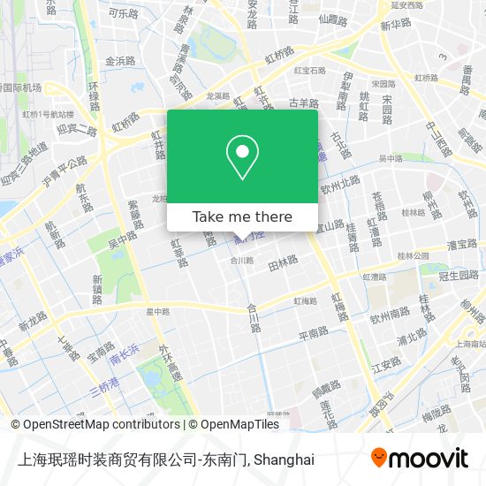 上海珉瑶时装商贸有限公司-东南门 map