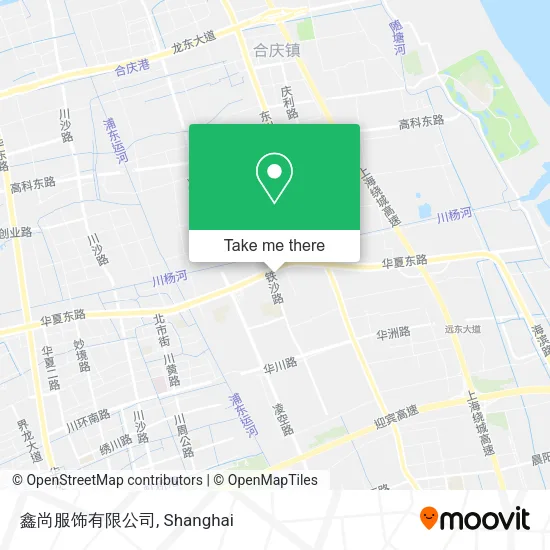 鑫尚服饰有限公司 map