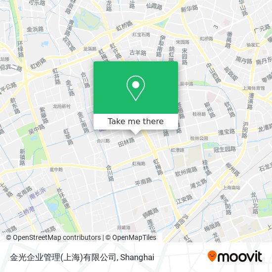 金光企业管理(上海)有限公司 map