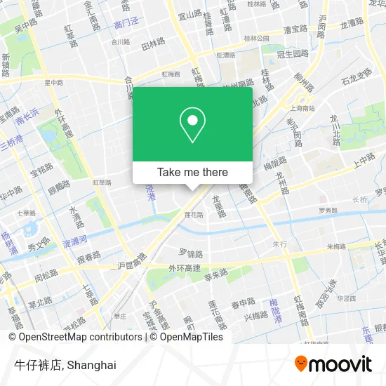 牛仔裤店 map