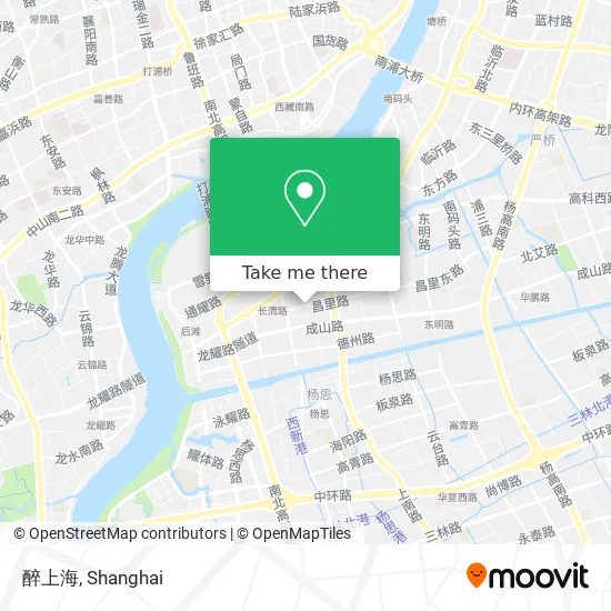 醉上海 map
