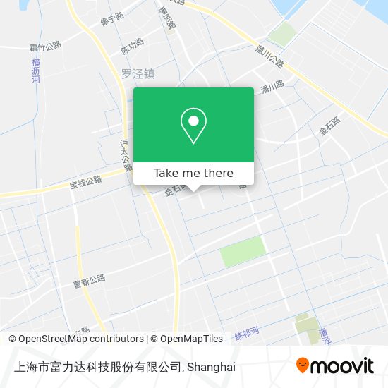 上海市富力达科技股份有限公司 map