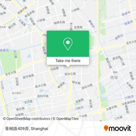 青桐路409弄 map