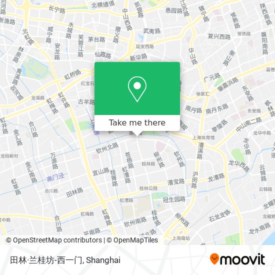田林·兰桂坊-西一门 map