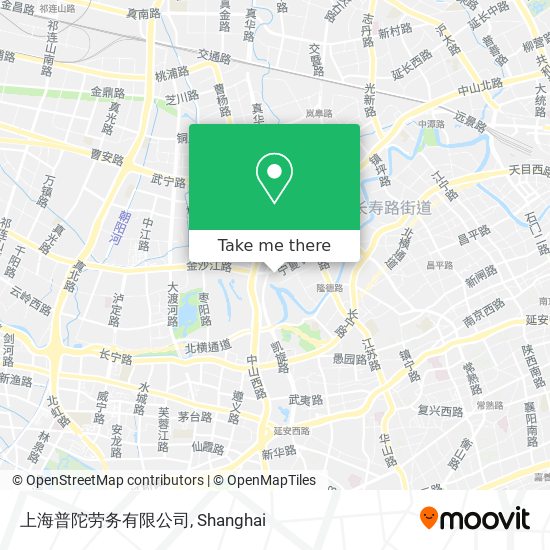 上海普陀劳务有限公司 map
