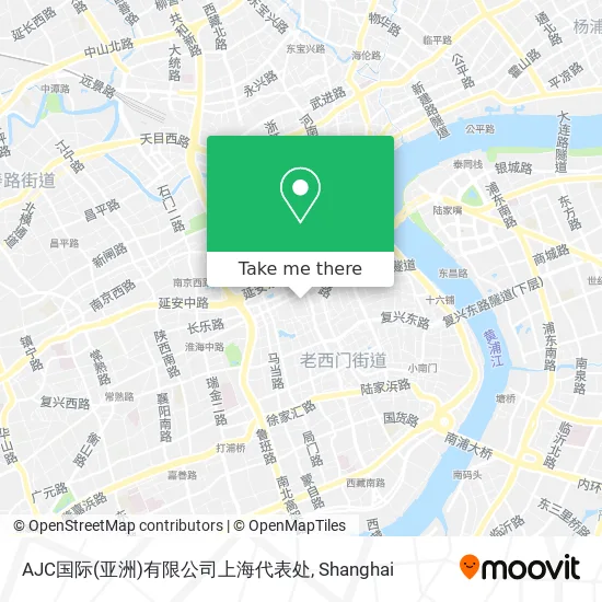 AJC国际(亚洲)有限公司上海代表处 map