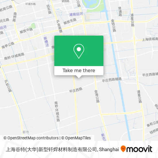 上海谷特(大华)新型钎焊材料制造有限公司 map