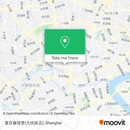 重庆麻辣烫(大统路店) map