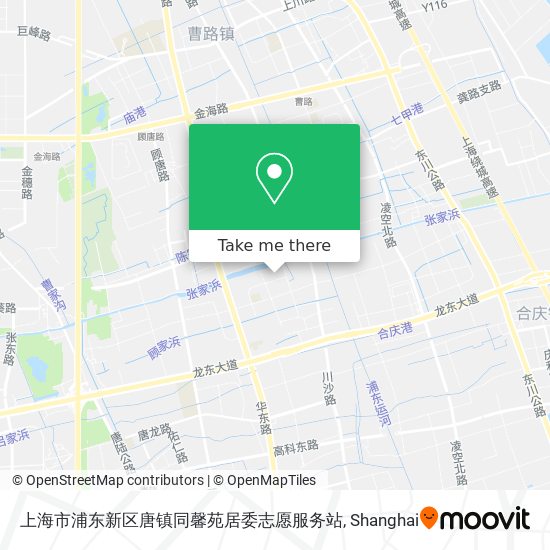 上海市浦东新区唐镇同馨苑居委志愿服务站 map