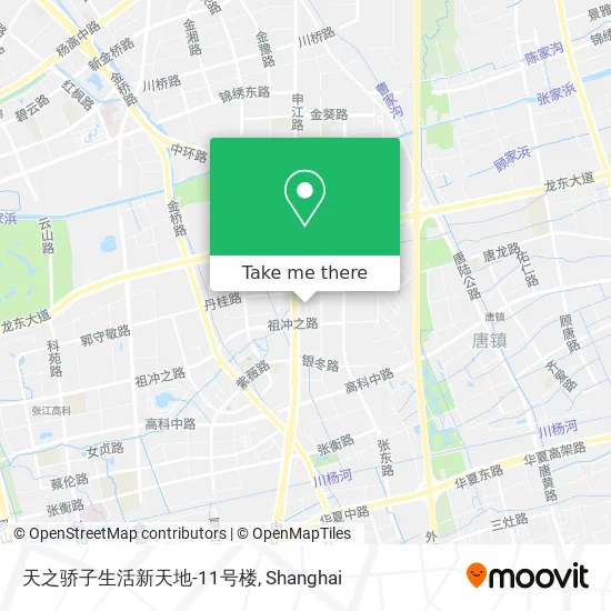 天之骄子生活新天地-11号楼 map