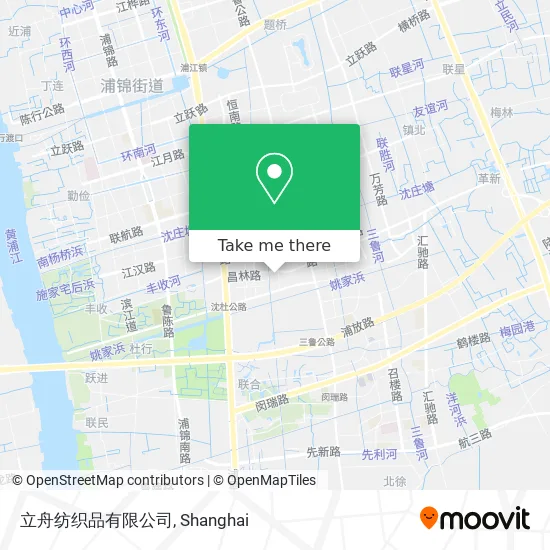 立舟纺织品有限公司 map